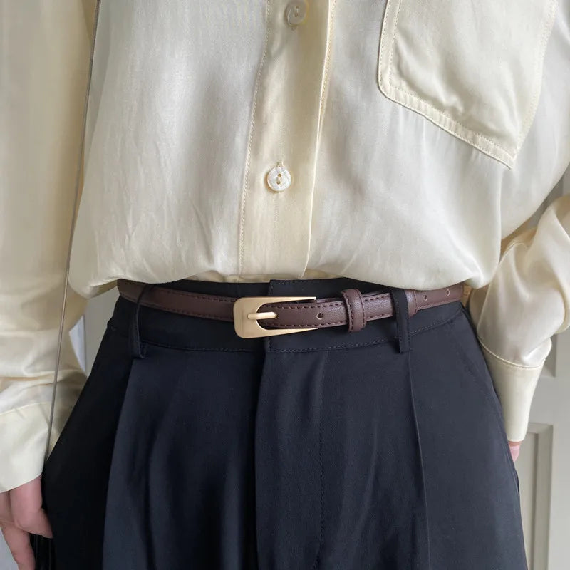 Ceinture Fine Minimaliste