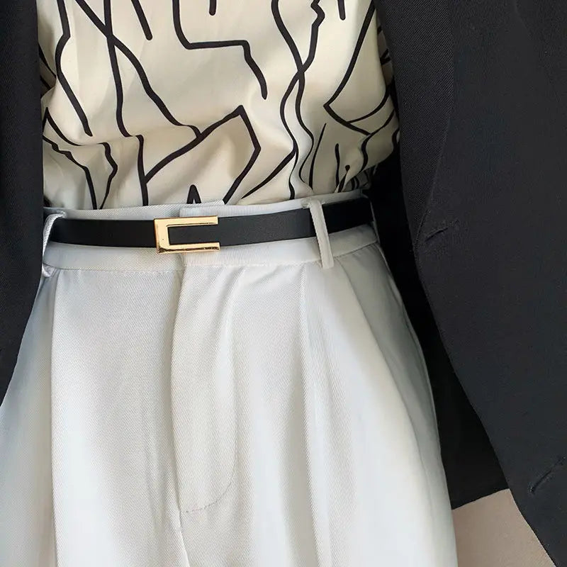 Ceinture Noire Élégante