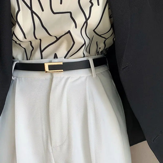 Ceinture Noire Élégante