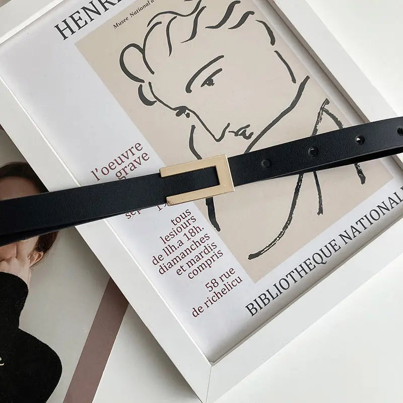 Ceinture Noire Élégante