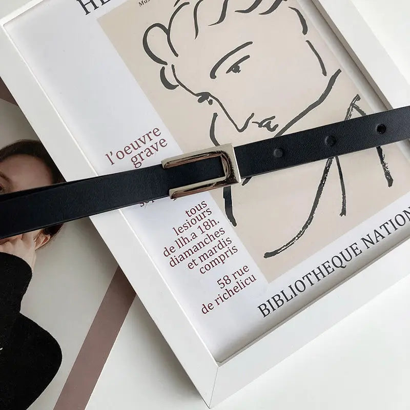 Ceinture Noire Élégante